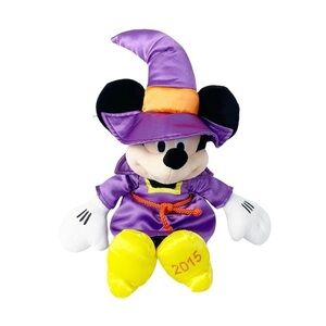Disney Collection Minnie Mouse Witch Plush Stuffed Toy
